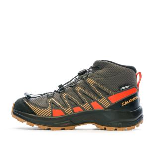 Chaussures de Randonnée Grise Garçon Salomon Xa Pro V8 pas cher