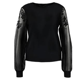 Pull Noir Femme Only Carmakoma Viktoria vue 2