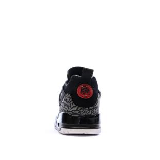 Baskets Noires/Rouges Homme Nike Jordan Spizike Low vue 3