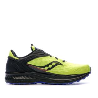 Chaussures de running Jaunes Homme Saucony Canyon Tr2 vue 2