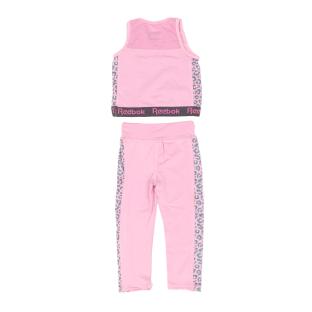 Ensemble Rose Fille Reebok Animal Active vue 2