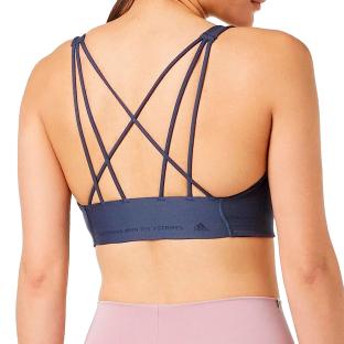 Brassière Marine Femme Adidas Cf Sto Ms Bra vue 2