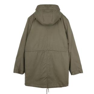 Parka Kaki Homme Teddy Smith Pazo vue 2