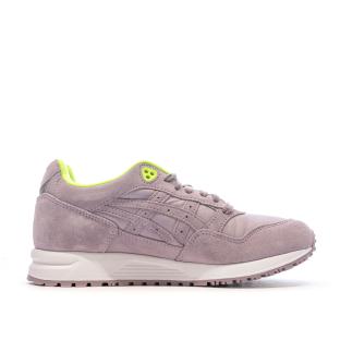 Baskets Roses/Jaunes Femme Asics Gelsaga vue 2