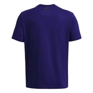 T-shirt Bleu Homme Under Armour Left Chest 1326799 vue 2