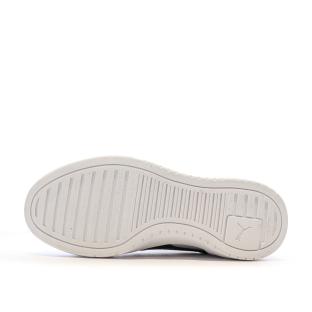 Baskets Blanches/Marron Garçon Puma Muted vue 5