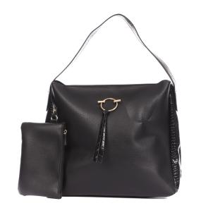 Sac Seau Noir Femme Manoukian Gipsy pas cher