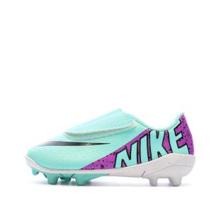 Chaussures de football Turquoises Garçon Nike Vapor 15 pas cher