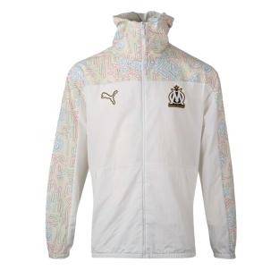 OM Coupe-Vent Blanc Homme Puma Africa 778288-35 pas cher