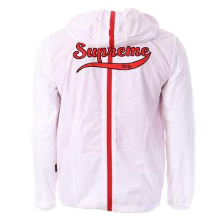 Veste Coupe-Vent Blanc Homme Supreme Grip Treeko vue 2