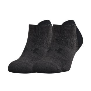 X1 Paire de Chaussettes Gris/Noir Homme Under Armour Armourdry Run pas cher