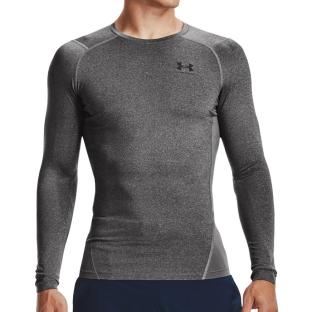 T-shirt Manches Longues Gris Homme Under Armour Comp pas cher