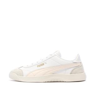 Baskets Blanches/Roses Femme Puma Club 5v5 Sd pas cher