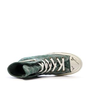 Baskets Vertes Homme Converse Chuck 70 vue 4