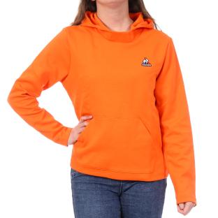 Sweat à Capuche Orange Femme Le Coq Sportif Hoody N°9 vue 0
