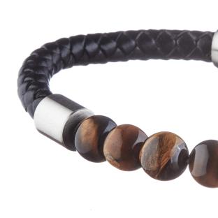 Bracelet Noir Homme Geographical Norway 315005 vue 3