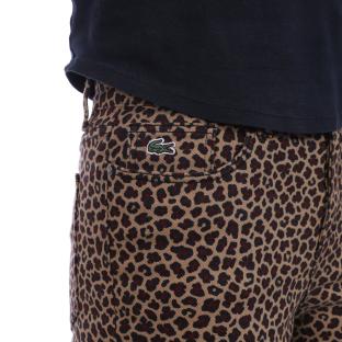 Pantalon léopard femme LACOSTE HF9006 vue 3