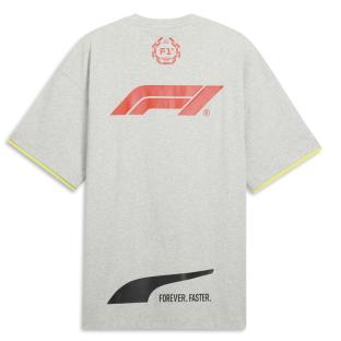 T-Shirt Gris Homme Puma Racing vue 2