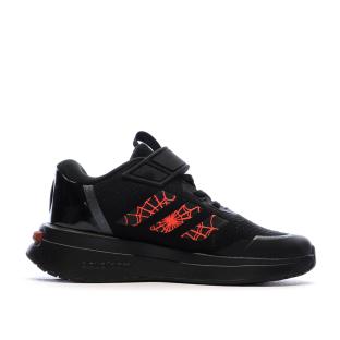 Baskets Noires/Rouges Garçon Adidas Marvel Spidey Racer vue 0