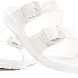 Sandales Blanche Mixte Birkenstock Arizona Kids Eva vue 7