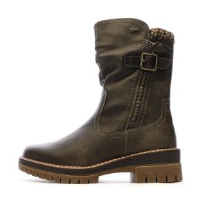Bottes Kaki Femme Relife Cobrace pas cher
