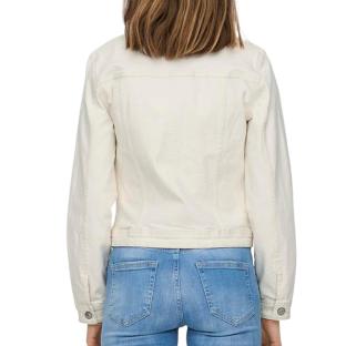 Veste en Jean Blanche Femme Only Tia Dnm vue 0