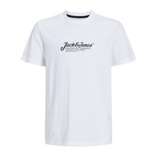 T-shirt Blanc Garçon Jack & Jones Beau pas cher