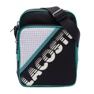 Sacoche Noir/Bleu Homme Lacoste bayou vue 0