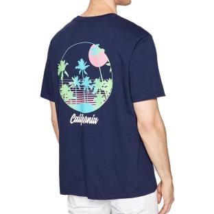 T-shirt Marine Homme Levi's Graphic Tees vue 2