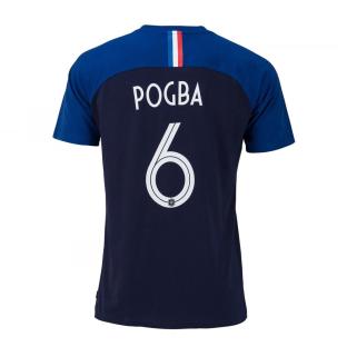 Pogba T-shirt Fan Bleu Enfant Equipe de France vue 2