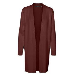 Gilet Long Terracotta Femme Vero Moda Nancy pas cher