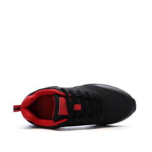 Baskets Noires/Rouges Garçon Kappa Logo Safir 2s vue 0