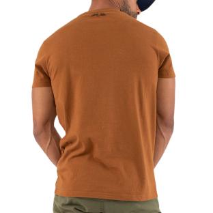 T-shirt Marron Homme Von Dutch Truck vue 2