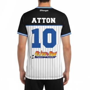 T-shirt Microfibre Noir/Gris homme Freegun Atton vue 0
