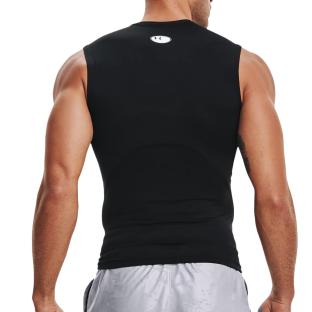 Débardeur de Compression Noir Homme Under Armour Comp Sl vue 2