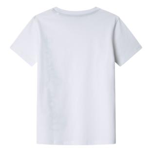 T-shirt Blanc Garçon Pepe Jeans Waldo vue 2