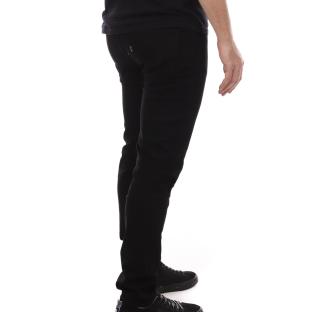 Jeans Regular Noir Homme Schott TRD vue 2