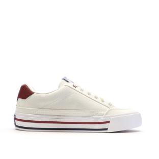 Baskets Blanches/Marine Homme Puma Court Classic vue 2