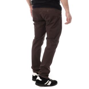 Chino Marron Foncé Homme Paname Brothers Costa0B4 vue 2