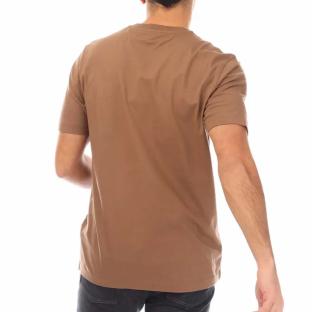 T-shirt Marron Homme Diesel Tjust vue 2