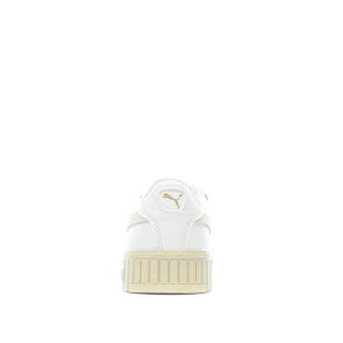 Baskets Beige/Blanc Femme Puma Carina vue 3