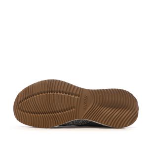 Baskets Grises Homme Skechers Bob vue 5