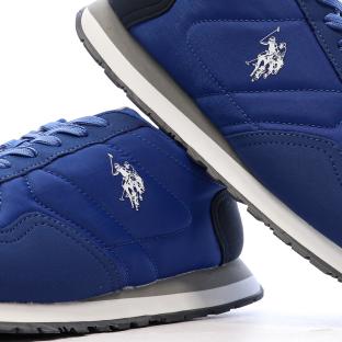 Baskets Bleu Homme US Polo ASSN Sneakers vue 0