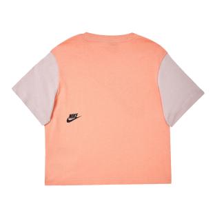 T-shirt Rose/Orange Fille Nike Nsw vue 2