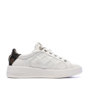 Baskets Blanc/Noir Femme Guess FLJRONFAL12 vue 0
