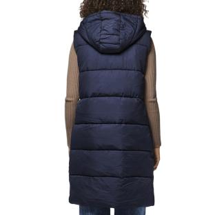 Doudoune Sans Manches Marine Femme Pieces Bee vue 2