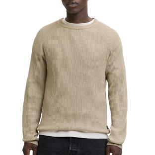 Pull Beige Homme Jack & Jones Pannel vue 0