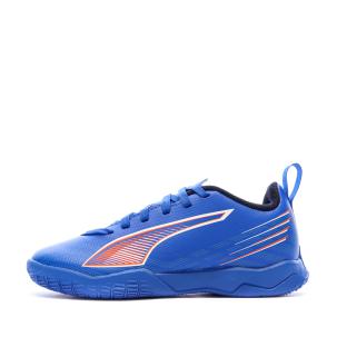 Zapatillas de fútbol azules para niño Puma Ultra 6 Play ver 0