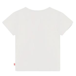 Camiseta blanca para niña Billieblush U20493 ver 0