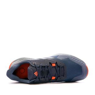 Chaussures de trail Bleu/Orange Homme Adidas Terrex Soulstride vue 4